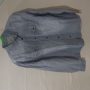Men's Light Grey Denim Shirt